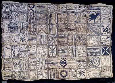 Niue Tapa Cloth, from the island of Niue, c.1885 by South Pacific